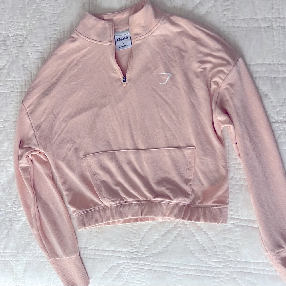 Cropped Half-zip Gymshark Pullover